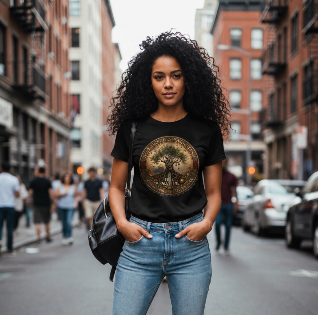 Historisches Palästina - Premium T-Shirts + Gratis Sticker