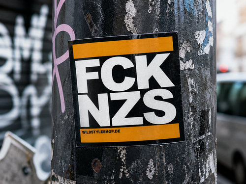 50er Sticker-Pack "FCK NZS"